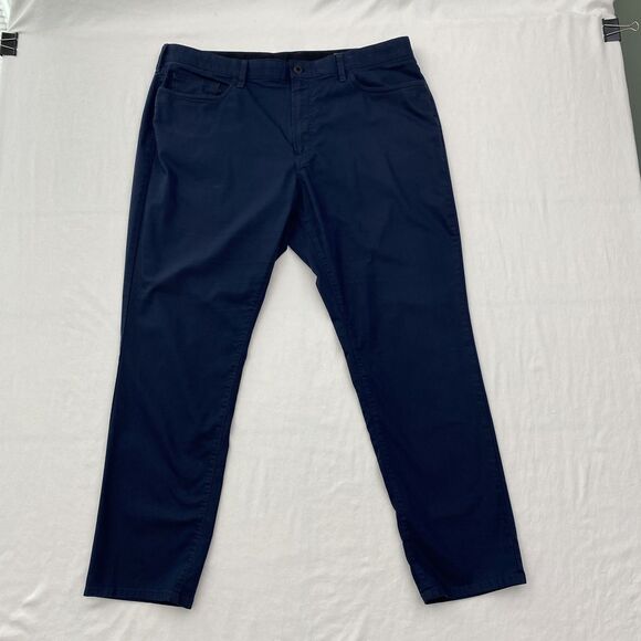 Bonobos Pants Mens 38x30 Navy Blue Athletic Fit 3XDRY Stretch Performance Chino - Picture 1 of 10